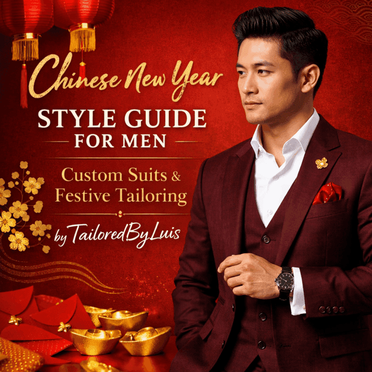Chinese New Year Style Guide for Men: Custom Suits & Festive Tailoring by TailoredByLuis