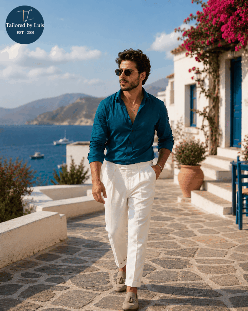 Mediterranean Linen Elegance