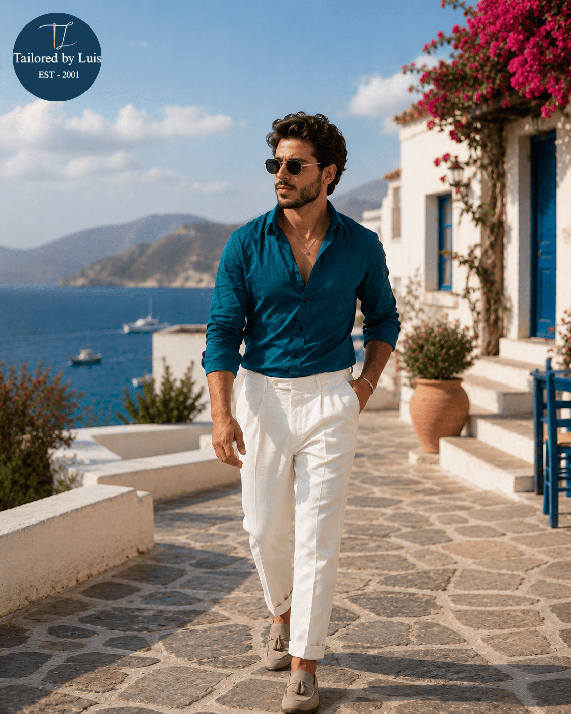 Mediterranean Linen Elegance