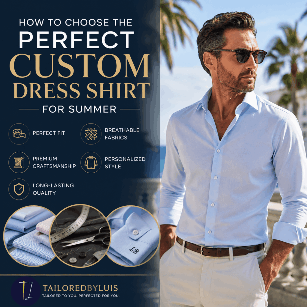 How to Choose the Perfect Custom Dress Shirt for Summer