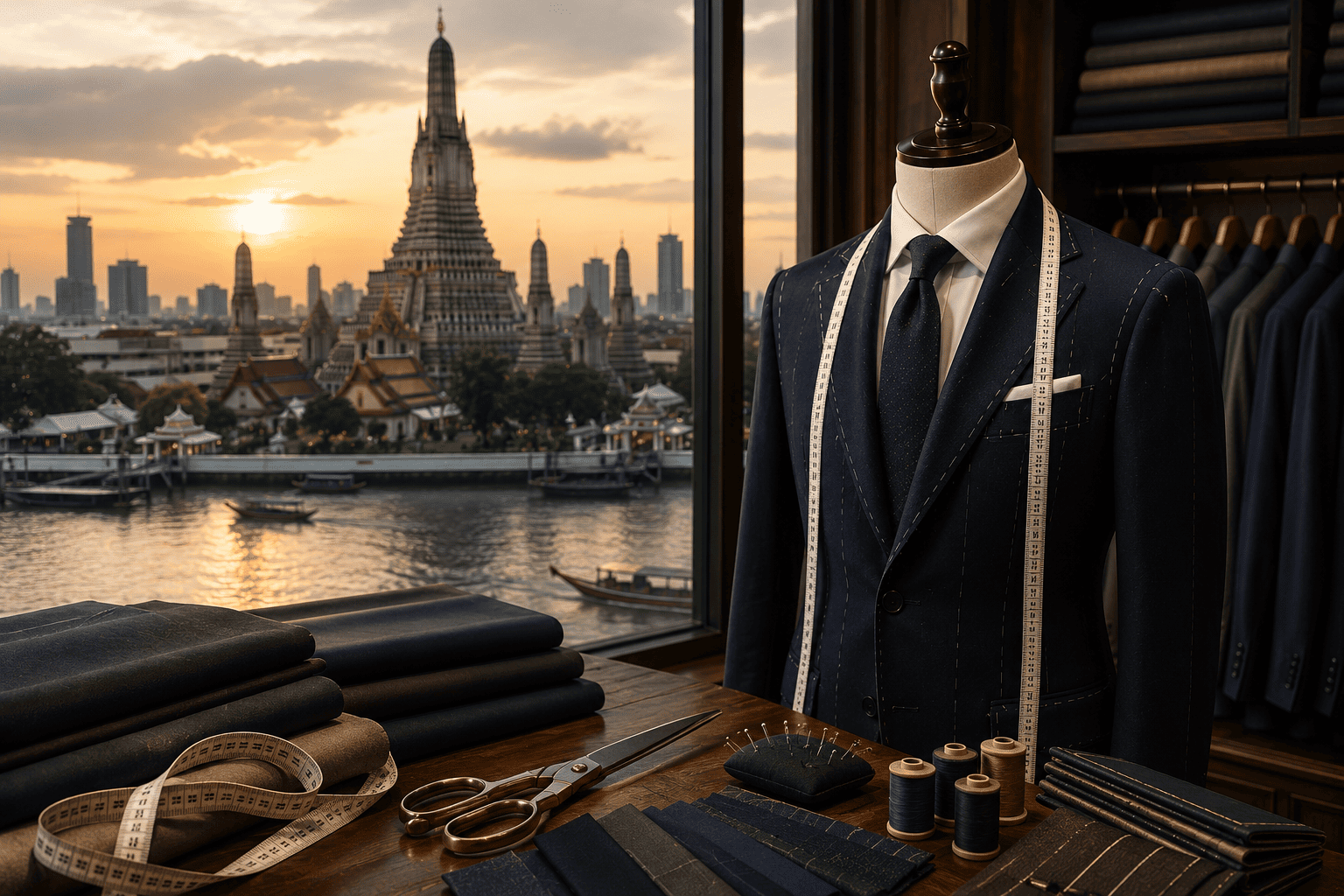 How to Order a Bespoke Suit During a 3-Day Trip to Bangkok