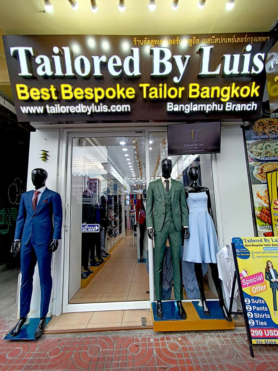 Tailored By Luis - Banglamphu Branch, Samsen Road
